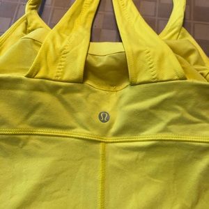 Lululemon Tank/Cami Yellow